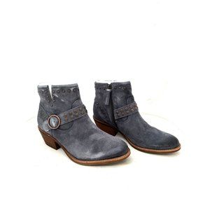 Sofft Women's Allene II Leather Bootie Blue 8.5 39.5